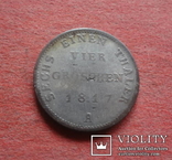 4 Гроша 1817  (1/6 Талера) A. Германи, Пруссия серебро Фридрих Вильгельм III х93~, фото №4
