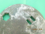 Элемент конской сбруи, посріблена, фото №5