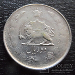  Иран 2 риала 1324 (1945) серебро (К.9.15)~, фото №2
