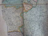 Карта. Россия. 1939 - 1941 г.  Напечатана во Франции., фото №3
