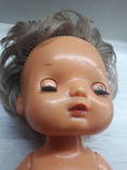 Старая пластмассовая кукла 42 см., фото №5