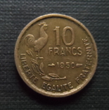 10 франков 1950 Франция  (О.2.6)~, фото №2