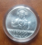 Италия 2000 лир 1998 UNC  из набора, фото №2