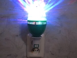 Диско Лампа вращающаяся , разноцветная ,  LED Mini Party Light, фото №8