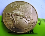 UNITED KINGDOM, комплект европробы 5 евро-1 цент 2002 *9 монет, фото №8