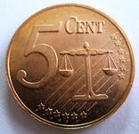 UNITED KINGDOM, комплект европробы 5 евро-1 цент 2002 *9 монет, фото №11
