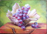 Картина маслом "Виноград 2", фото №3