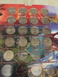 Набор квотеров серии парки 2010-2018 (45 монет), фото №3