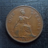 1 пенни 1947  Великобритания  (О.9.10)~, фото №2
