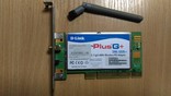 D-Link DWL-G520 беспроводная PCI-карта Wi-Fi 802.11g 11/22 / 54 Мбит, фото №3