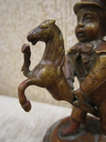 Мальчик на лошадке с хвостиком дореволюционный см.видео, фото №5
