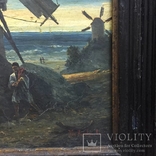 Картина ‘‘Морской пейзаж’’, Европа, малые голландцы (копия). Холст, масло. 30*40., фото №4