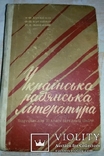 Книга учебник 11кл Українська радянська література 1962г, фото №2