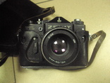 Фотоаппарат Зенит TTL олимпиада с чехлом, объектив helios-44M, фото №5