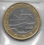 1 Евро 2002 год Финляндия, фото №2