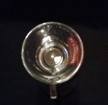 Чашка ЖОКЕЙ кофейная из толстого прозрачного стекла с рисунком эмблема кофе ЖОКЕЙ 0,2 л, numer zdjęcia 6