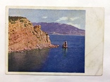 Открытка Крым мыс Ай-Тодор на южном берегу 1927, фото №2