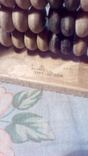 Счёты компактные 180мм.х140 мм. школьные,деревянные,СССР,фрагмент ярлыка., фото №7