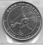  Уганда 100 шиллингов 2004 год (Обезьяна), фото №2