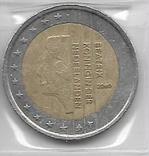 2 Евро 2000 год Нидерланды, фото №2