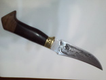 Нож походный (ЛЕВ) +чехол, фото №4