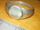 Перстень серебряный ПМВ, фото №4