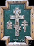 Рамка дубовая форме креста, фото №9