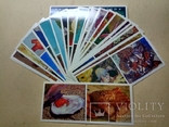 Комплект открыток : "Обитатели японского моря",набор,21 штука, фото №3
