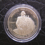Пів доллара. 250 р. народження Вашингтона Пруф, фото №2