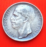 Италия 10 лир 1929 серебро редкий год, фото №3