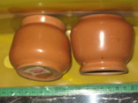 Два глинянных горшочка для запекания порционные, фото №8