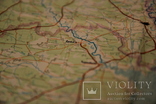 Дорожная карта краснознаменного Киевского военного округа 1989 Длина 1,3м, фото №5