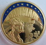 Дания, 5 экю 1997 "THOMASINE GYLLEMBOURG" - PROOF, фото №2