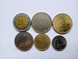 Венгрия -набор монет 6 шт. обиход-1, фото №2