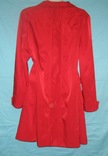 Пальто женское красное. Демисезонное., фото №3
