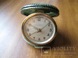 Карманные часы-будильник Rensie Германия(30-х годов), фото №2