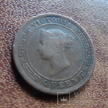 1/2 пол цента 1870 Цейлон     (М.3.5)~, фото №7