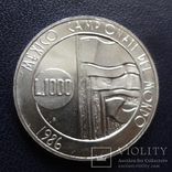 1000 лир 1986 Сан-Марино серебро   (е.6.1)~, фото №3