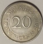 Маврикий 20 центов 2010, фото №2