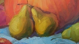 В. Королев "Осенний натюрморт", осень, фрукты, овощи, 60х50, фото №4