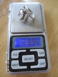 Кольцо серебро 925 горски хрусталь, фото №8