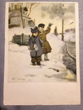 Открытое письмо 1955 г. Худ. Д.Дубинский. Дальние страны. А.Гайдар., фото №3