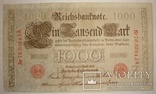 1000 марок 1910 год, красная и зелёная печать., фото №4