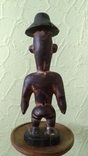 Африканская статуэтка конго. Пр. 1880 - 1900, фото №4