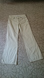 Джинсы штаны женские свело-зеленые, фото №2