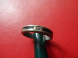  кольцо серебро 925    4,6 г, фото №4
