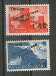 Пошта Закарпатська Україна, 2шт., Лот 1006, фото №2