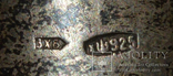 Кольцо серебро 925, фото №3