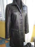 Женская кожаная куртка -плащ EDITION De LUXE. Франция. Лот 329, photo number 2