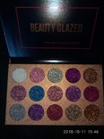 Набор 15 теней глиттеров Pressed Glitter BEAUTY GLAZED, numer zdjęcia 2